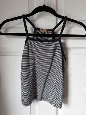 Harlow Black & White Striped Camisole